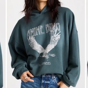 ANINE BING Eagle Ash Hoodie